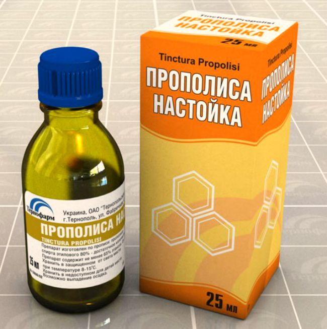 Аптечная упаковка прополисной настойки Аптечная упаковка прополисной настойки