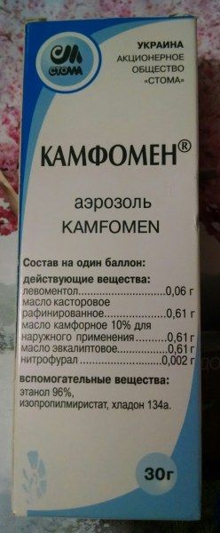 Камфомен спрей Камфомен спрей