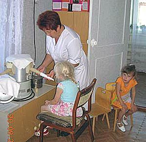 Один из методов лечения зева Один из методов лечения зева