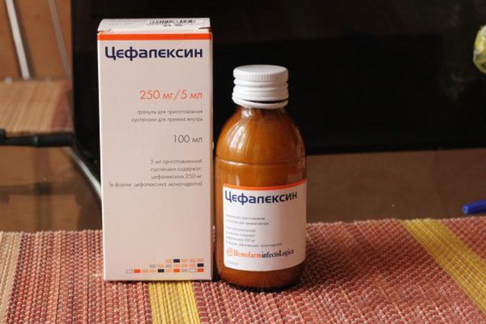 Суспензия Цефалексин Суспензия Цефалексин